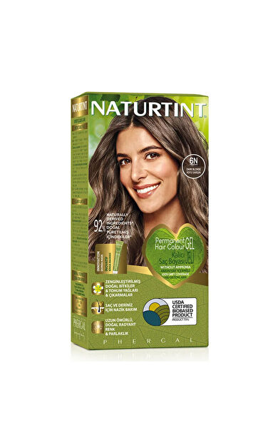 Naturtint Doğal Saç Boyası - 6N Koyu Sarı