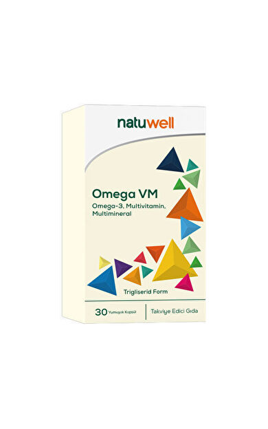 Natuwell Omega VM 30 Yumuşak Kapsül