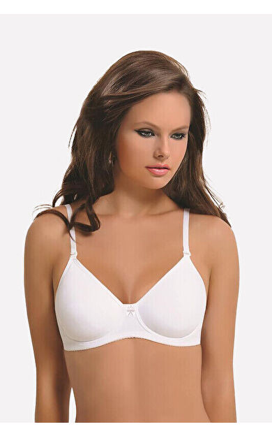 NBB Beyaz Desteksiz Toparlayıcı Sütyen