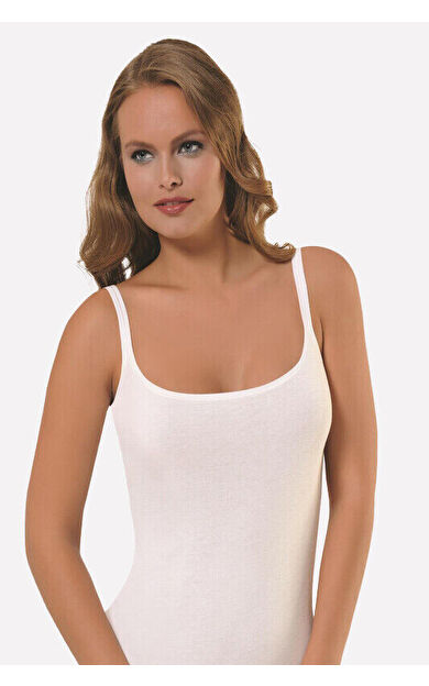 NBB Beyaz İp Askılı Atlet