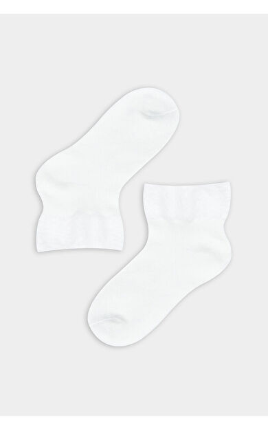 NBB Ekru Bearded Rope Kısa Konç Soket Çorap