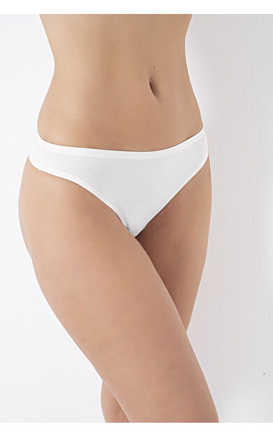 Ekru Cushy İz Yapmaz String