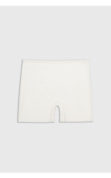 NBB Ekru Lazer Kesim İz Yapmaz Short