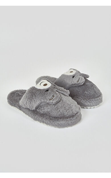 Füme Pandalı Ev Terliği