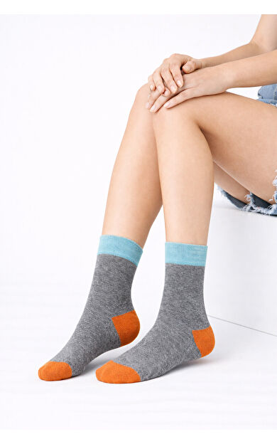 Gri Soket Çorap