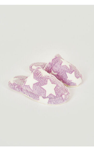 NBB Mor Yıldızlı Atom Ev Terliği