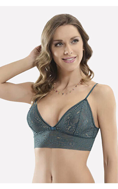 NBB Petrol Dantel Bralet