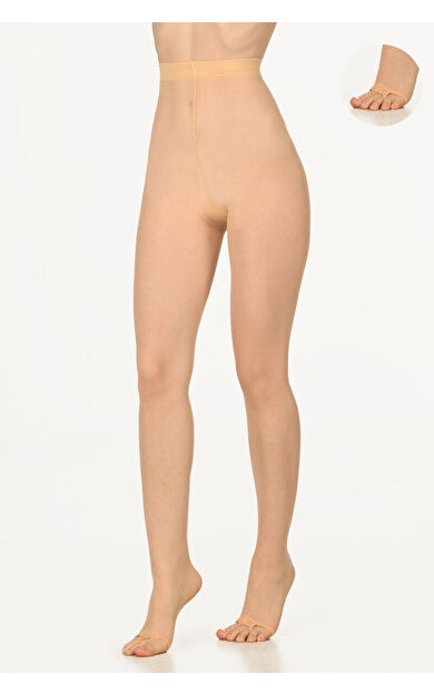 NBB Sahra 10 Denye Burnu Açık Külotlu Çorap