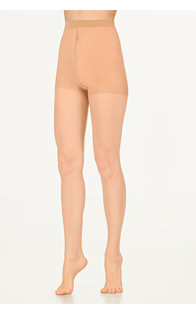 Sahra Süper İnce 15 Denye Ağlı Burunsuz Külotlu Çorap