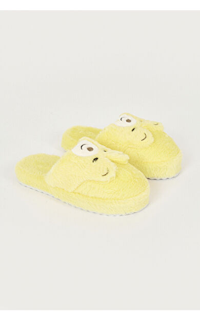 Sarı Pandalı Ev Terliği