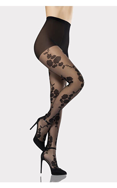 NBB Siyah Lessıe Külotlu Çorap