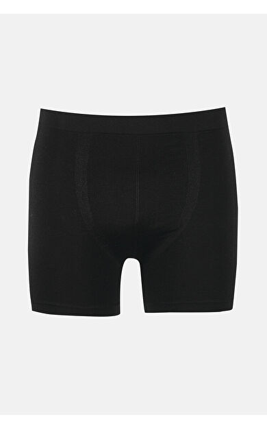 Siyah Seamless Erkek Boxer