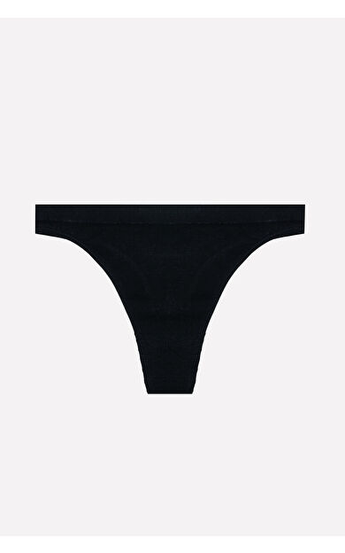 NBB Siyah Seamless Mini String Brief