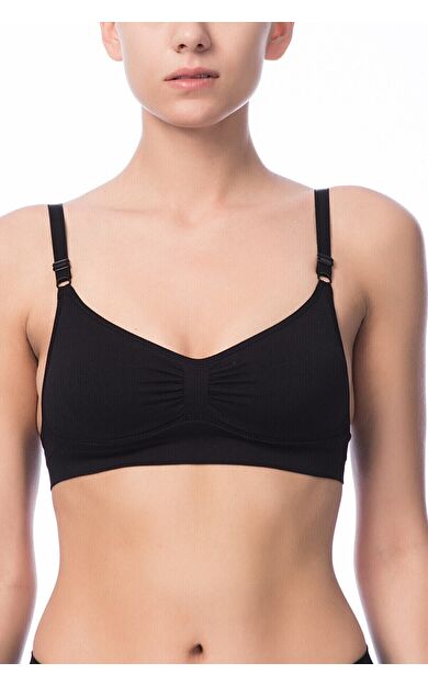 NBB Siyah Seamless Sütyen