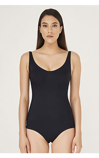 NBB Siyah Seamless Vücut Korsesi