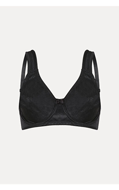 NBB Siyah Simlex Geniş Askılı Toparlayıcı Sütyen