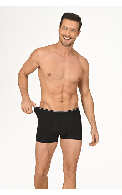 Siyah Thin Line Boxer