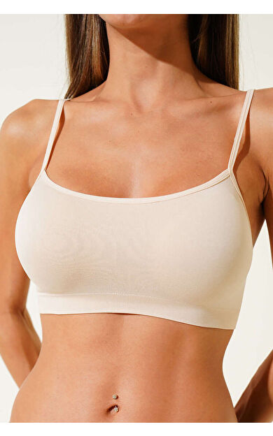 NBB Ten İnce Askılı Seamless Büstiyer