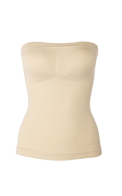 Ten Rengi Dikişsiz Straplez Büstiyer