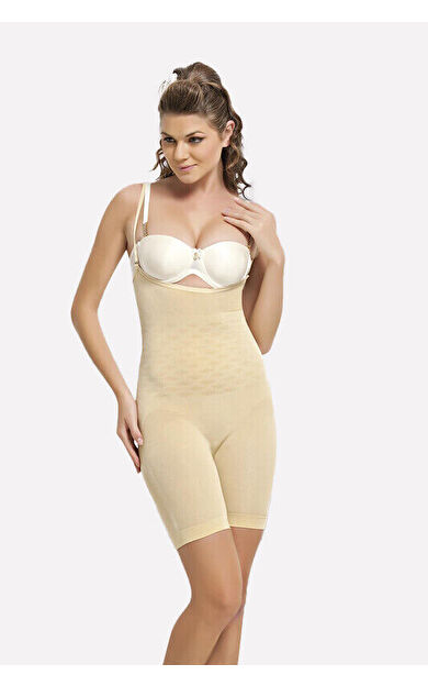 Ten Rengi Göğüsaltı Şortlu Korse