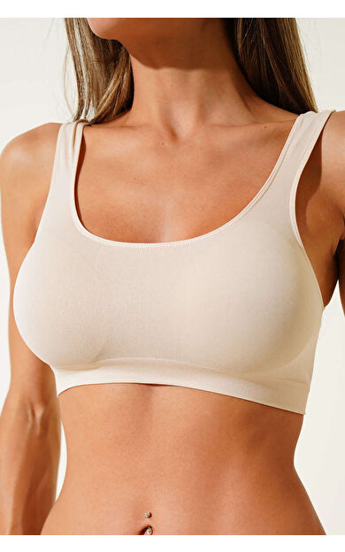 NBB Ten Rengi Kalın Askılı Seamless Büstiyer