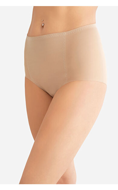 NBB Ten Rengi Lazer Kesim Yüksek Bel Karın Toparlayıcı Korse