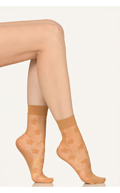 NBB Ten Rengi Stella 20 Denye Soket Çorap