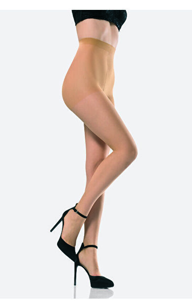 Ten Rengi Süper İnce 15 Denye Ağlı Burunsuz Külotlu Çorap