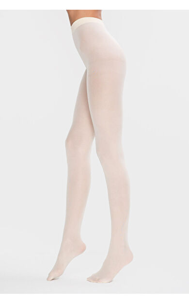 NBB Vanilya Yarı Parlak 40 Denye Opak Külotlu Çorap