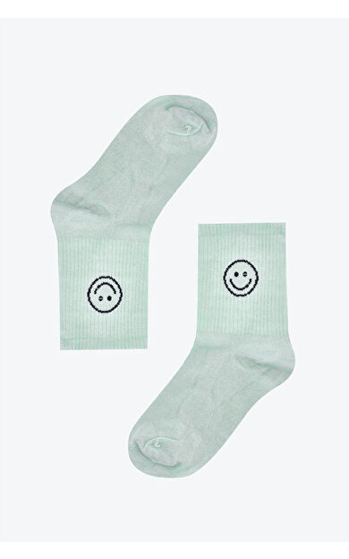 NBB Yaşil Smile Bamboo Soket Çorap