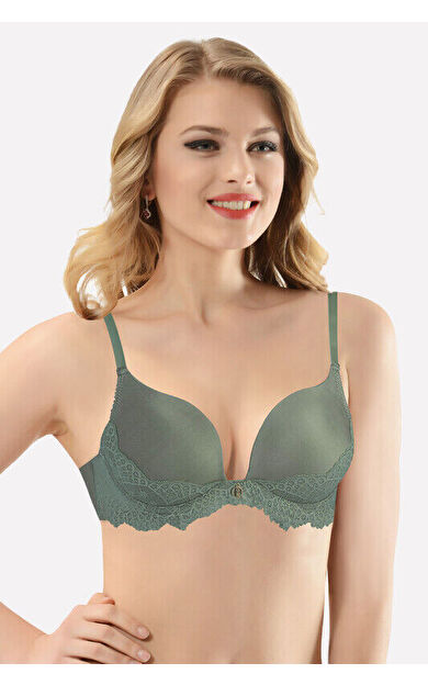 NBB Yeşil Dantelli Sütyen