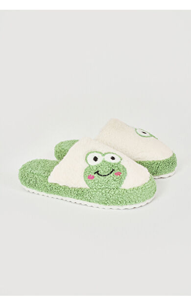 NBB Yeşil Kurbağa Ev Terliği