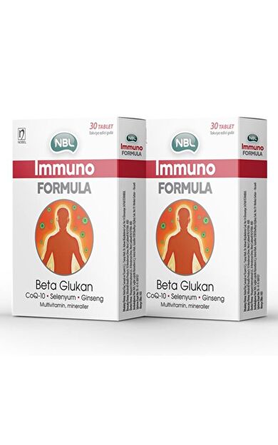 Nbl Immuno Formula 30 Tablet - 2 ADET - SKT:12/2028