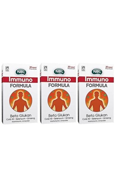 Nbl Immuno Formula 30 Tablet - 3 ADET - SKT:12/2028