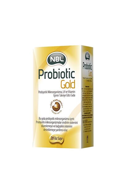 NBL Probiotic Gold Takviye Edici Gıda 20 Toz Saşe
