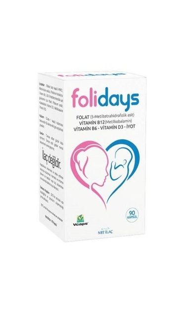 Folidays 90 Kapsül