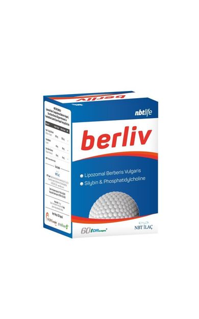 NBT Life Berliv Lipozomal Berberis 60 Kapsül