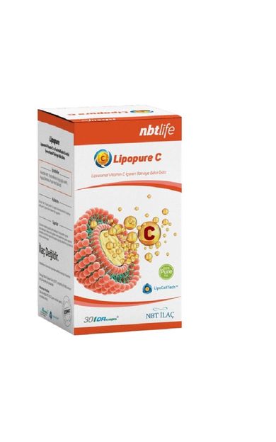 NBTLife Lipopure C Liposomal Vitamin C, Fosfatidilkolin 30 Kapsül
