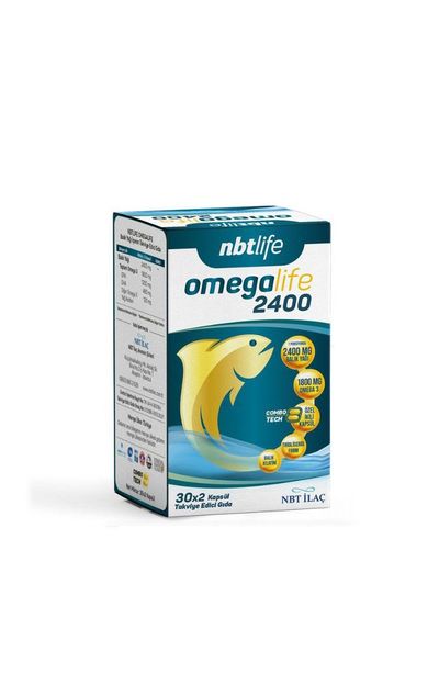 NBTLife Omegalife Combotech 2400 Kapsül 60 lı