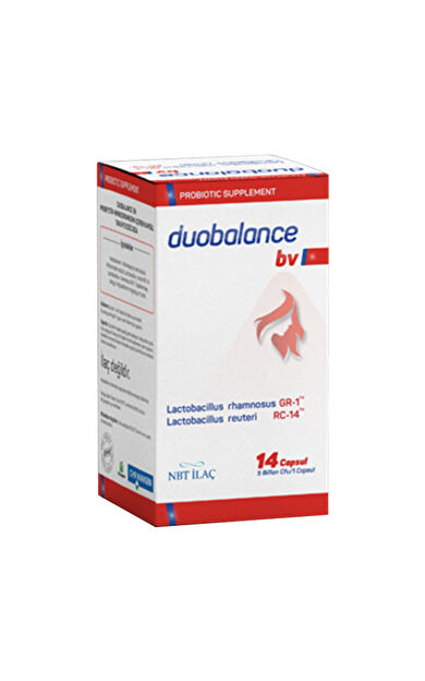 NBT İlaç Duobalance Bv Takviye Edici Gıda 14 Kapsül