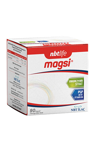 NBT İlaç Magsi Psf Takviye Edici Gıda 90 Kapsül