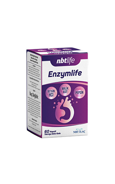 Nbt Life Enzymlife Takviye Edici Gıda 60 Kapsül