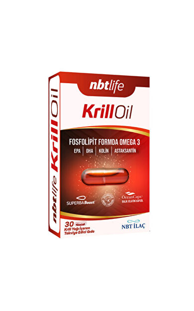 Nbt Life Krill Oil Takviye Edici Gıda 30 Kapsül