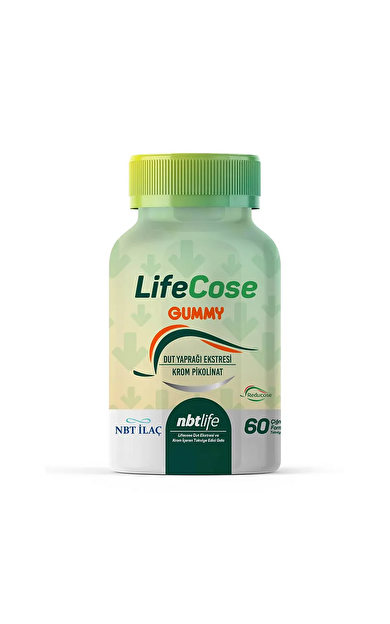 Nbt Life LifeCose Gummy Takviye Edici Gıda 60 Yumuşak Kapsül