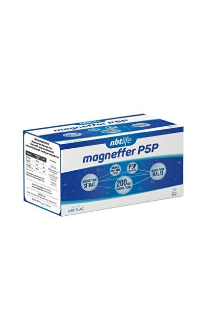 Nbt Life Magneffer P5P Takviye Edici Gıda 30 Saşe
