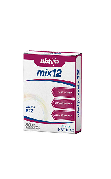 Nbt Life Mix 12 Takviye Edici Gıda 30 Kapsül