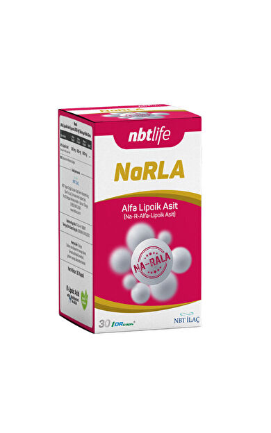 Nbt Life Narla Alfa Lipoik Asit Takviye Edici Gıda 30 Kapsül