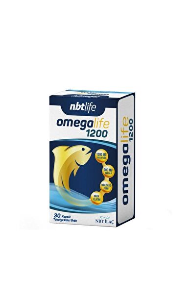 NBT Life Omegalife 1200 Mg 30 Kapsül