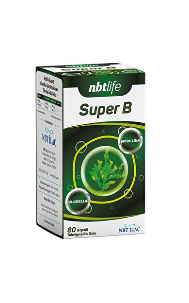 NBT Life Super B Takviye Edici Gıda 60 Kapsül