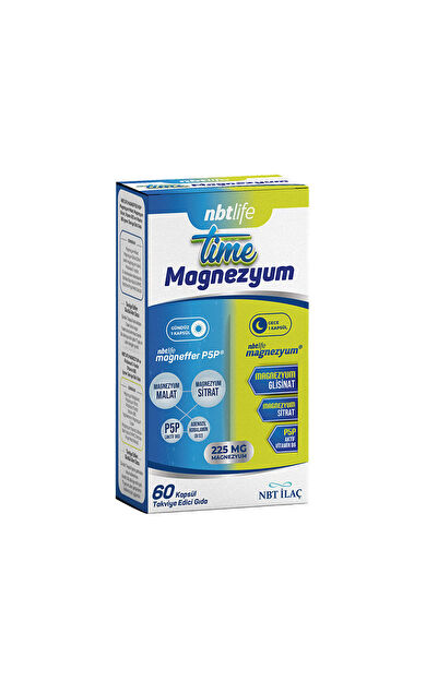 Nbt Life Time Magnezyum 60 Kapsül